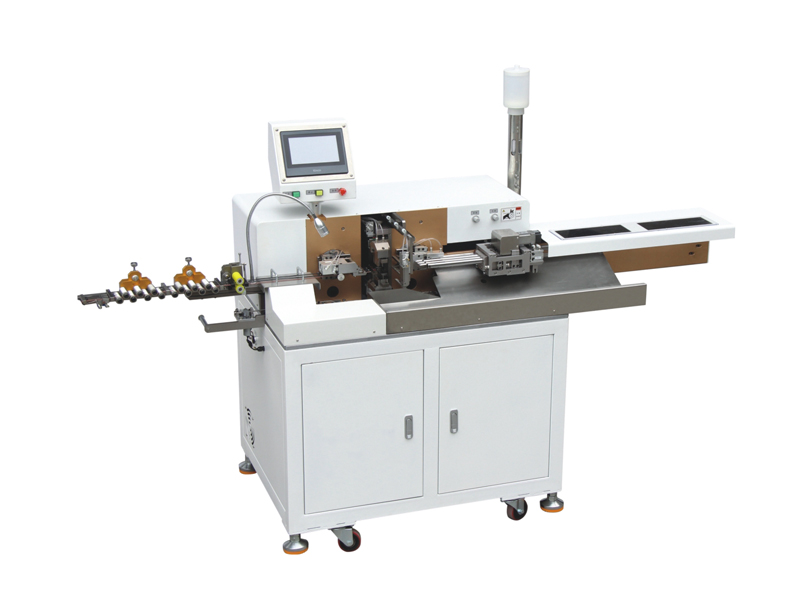 全自動(dòng)雙頭沾錫絞線機(jī)